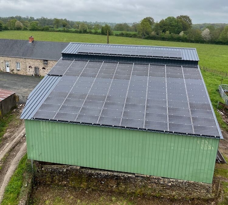Bâtiment agricole à Montsurs (53)