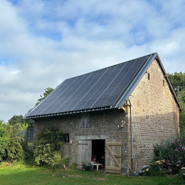Installation panneaux photovoltaïques - Particulier Lévaré (53)